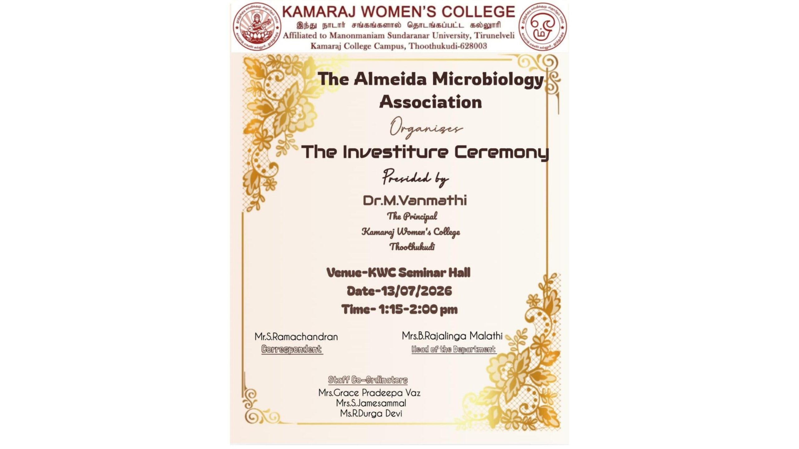 Almeida Microbiology Association