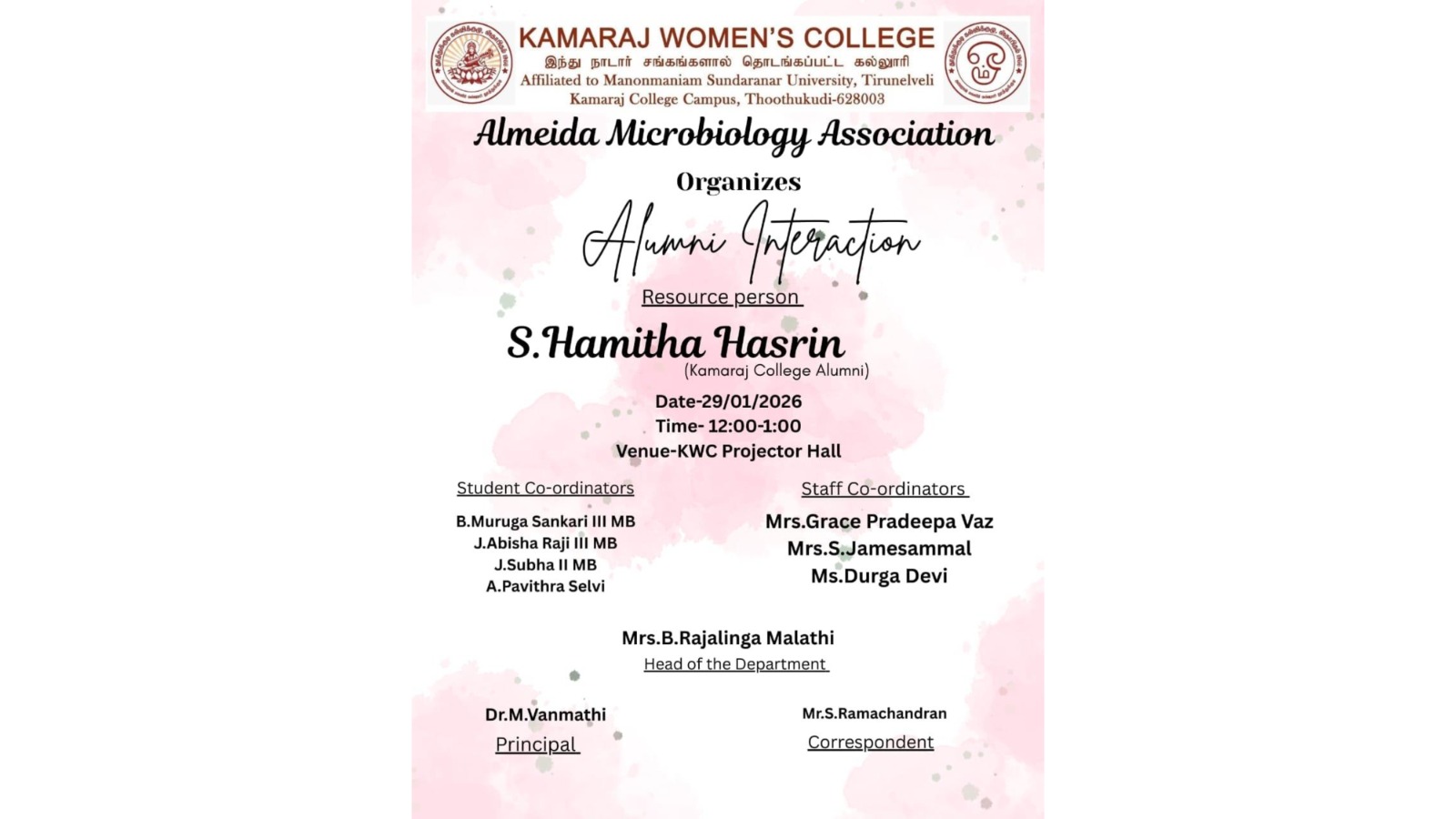 Alumni Interaction Programme