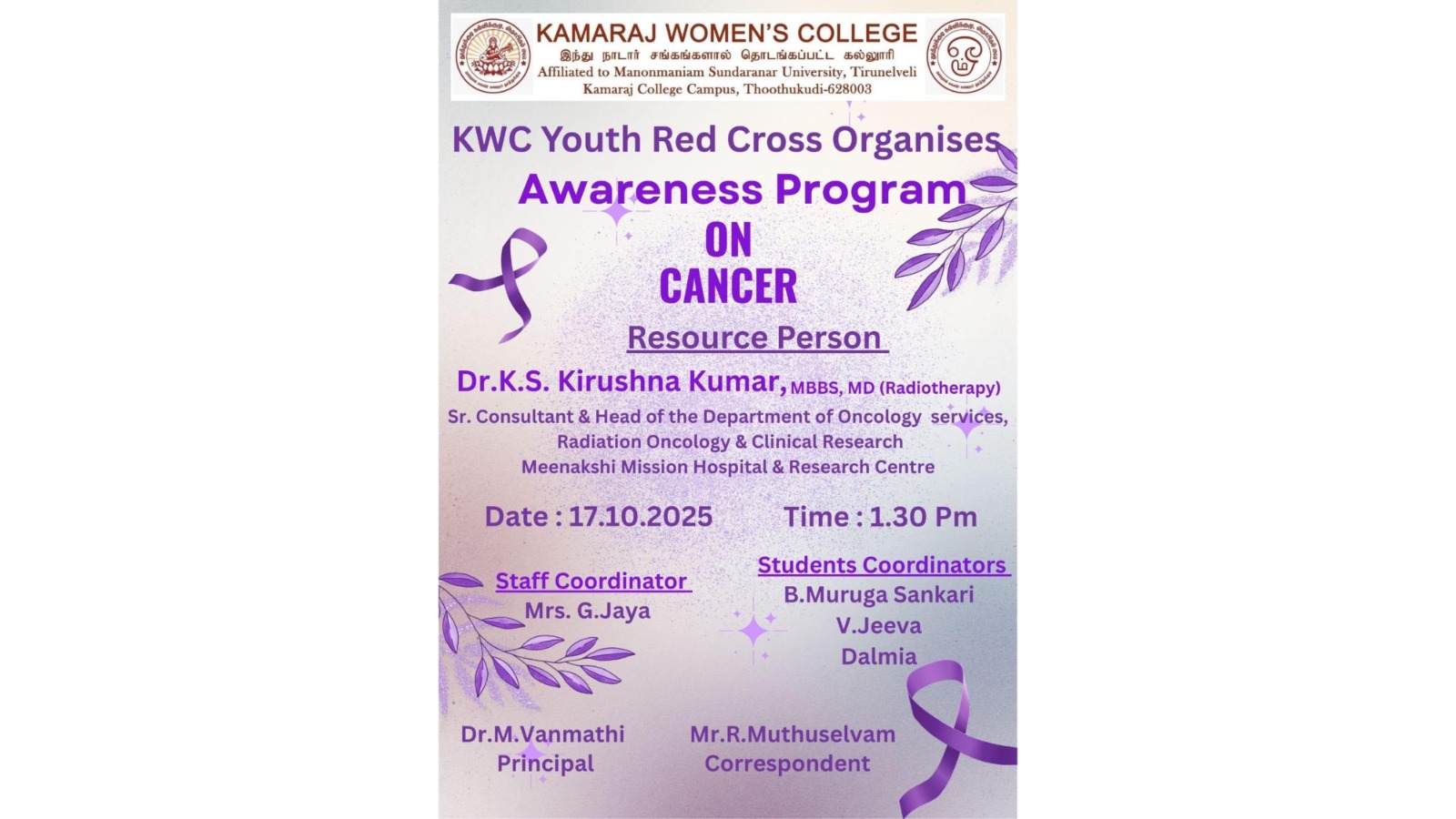 Cancer Awareness Program
