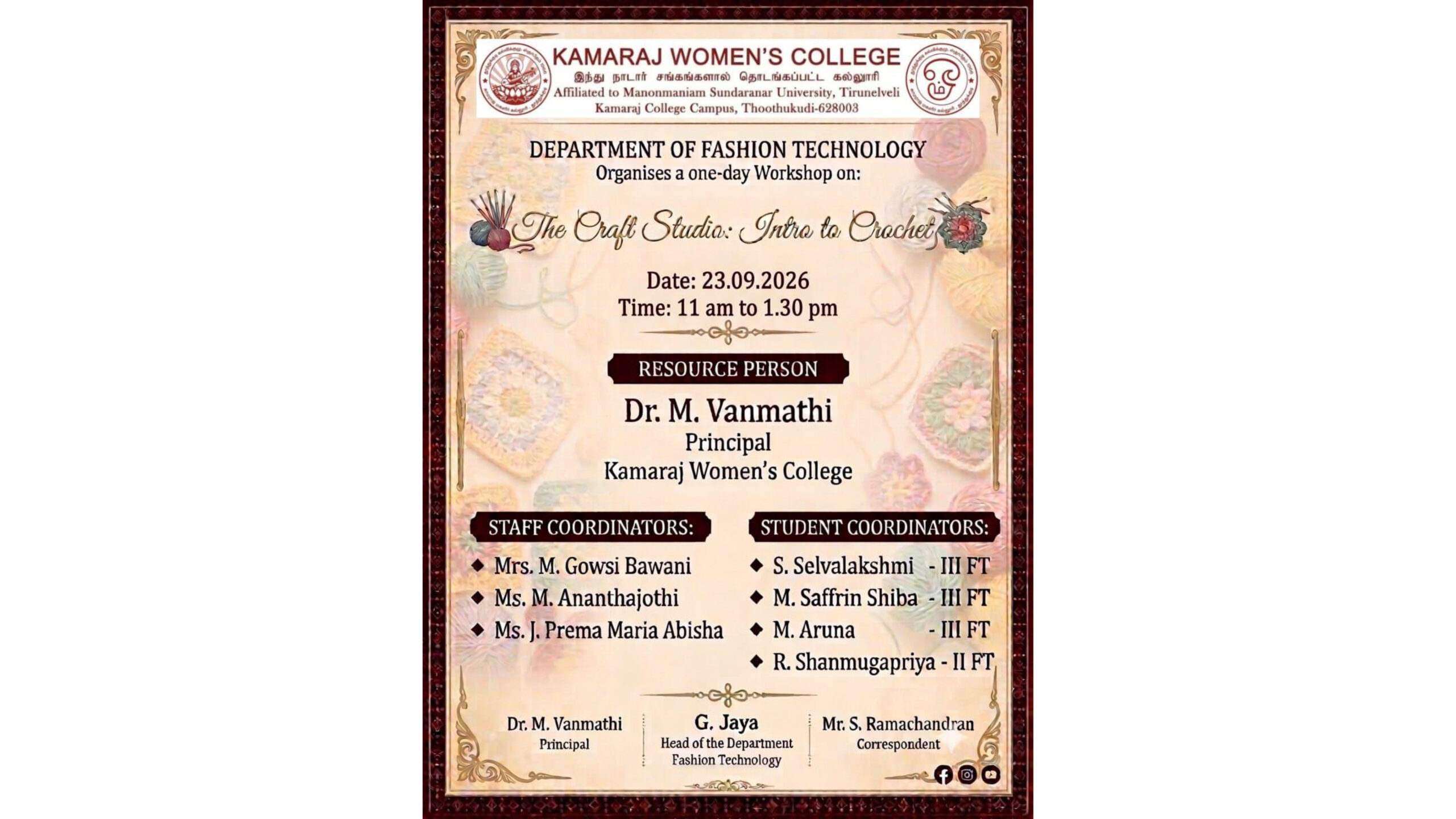 Crochet Workshop