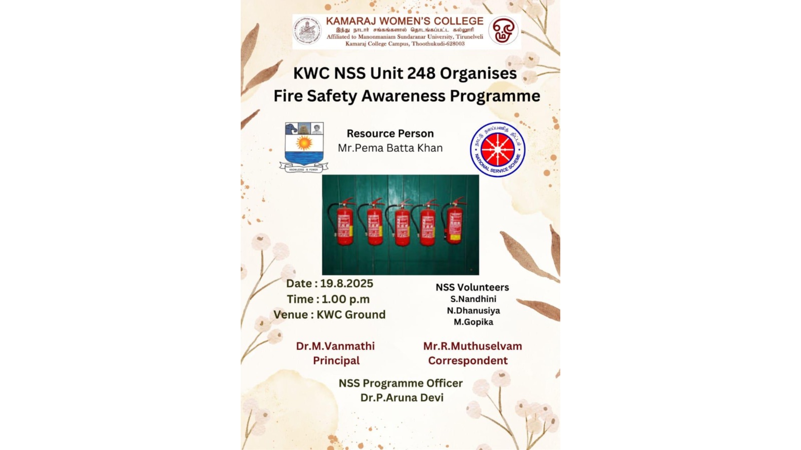 Fire Safety Awareness Programme