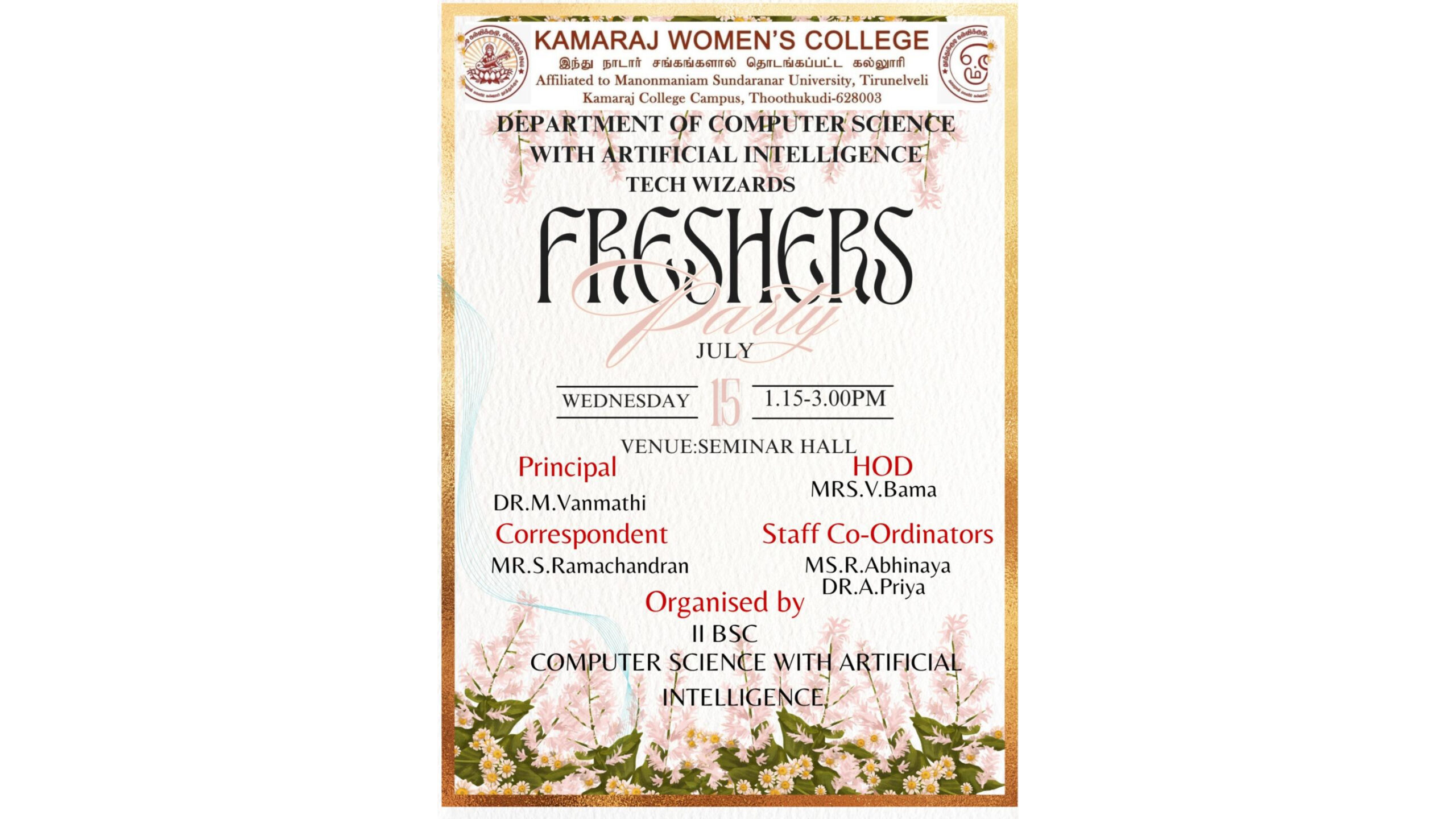 Freshers Party
