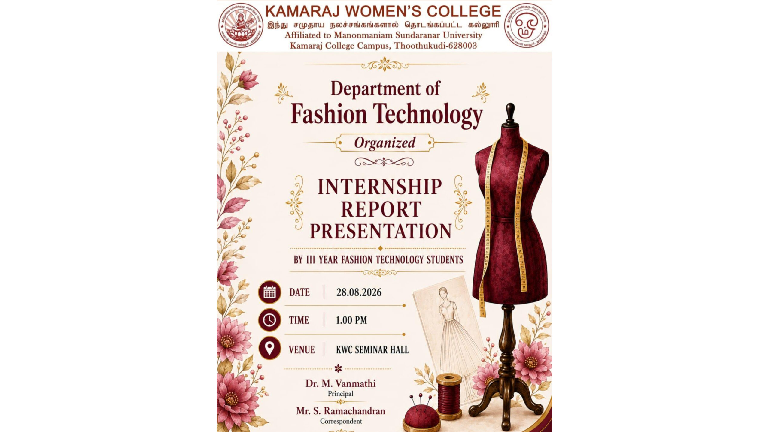 Internship Report Presentation