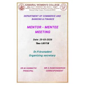 Mentor Mentee Meeting