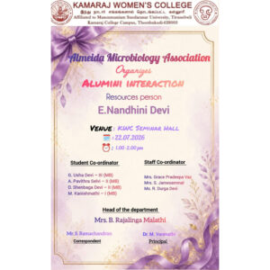 Microbiology Alumni Interaction Programme