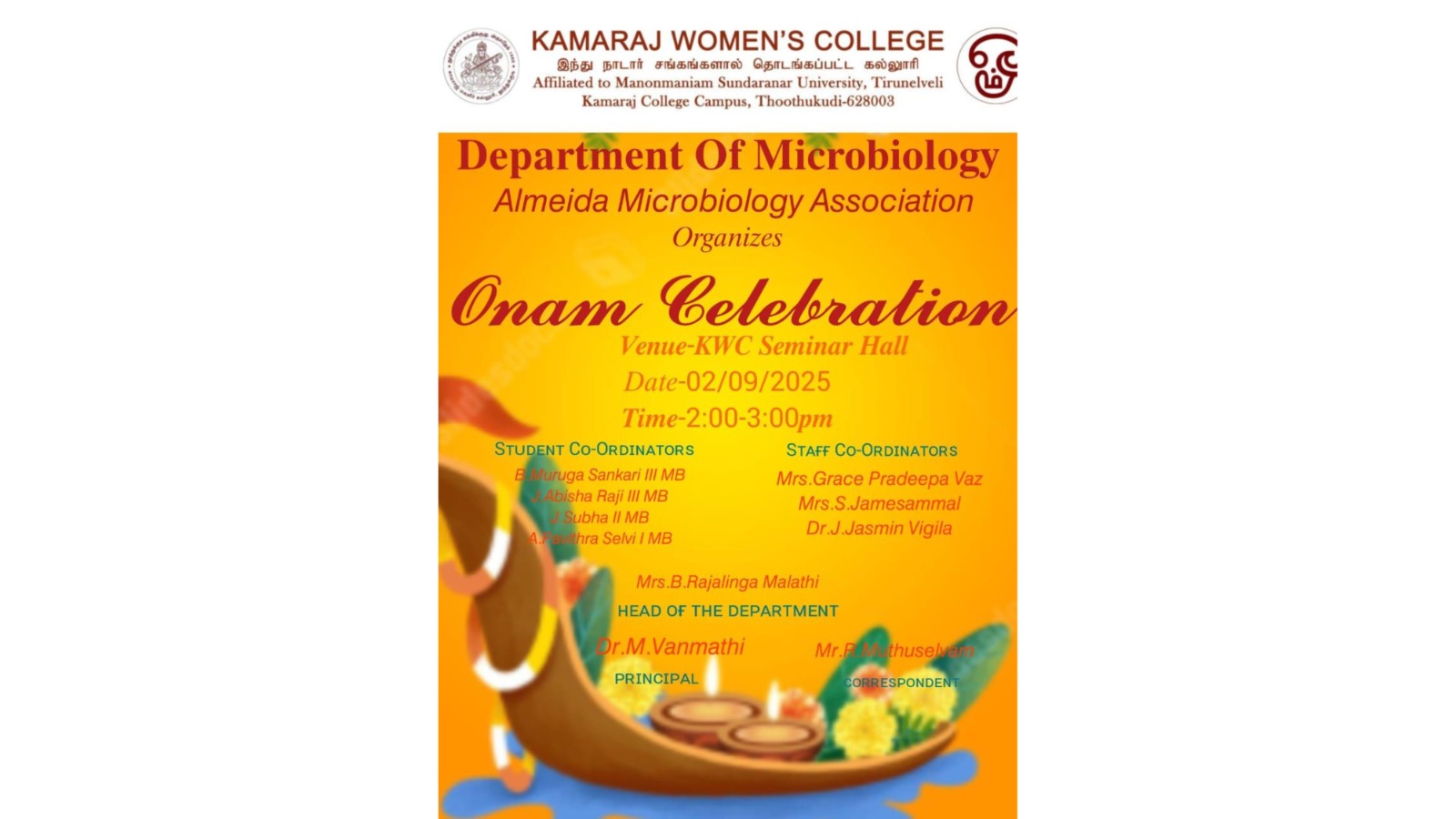 Onam Celebration 2025