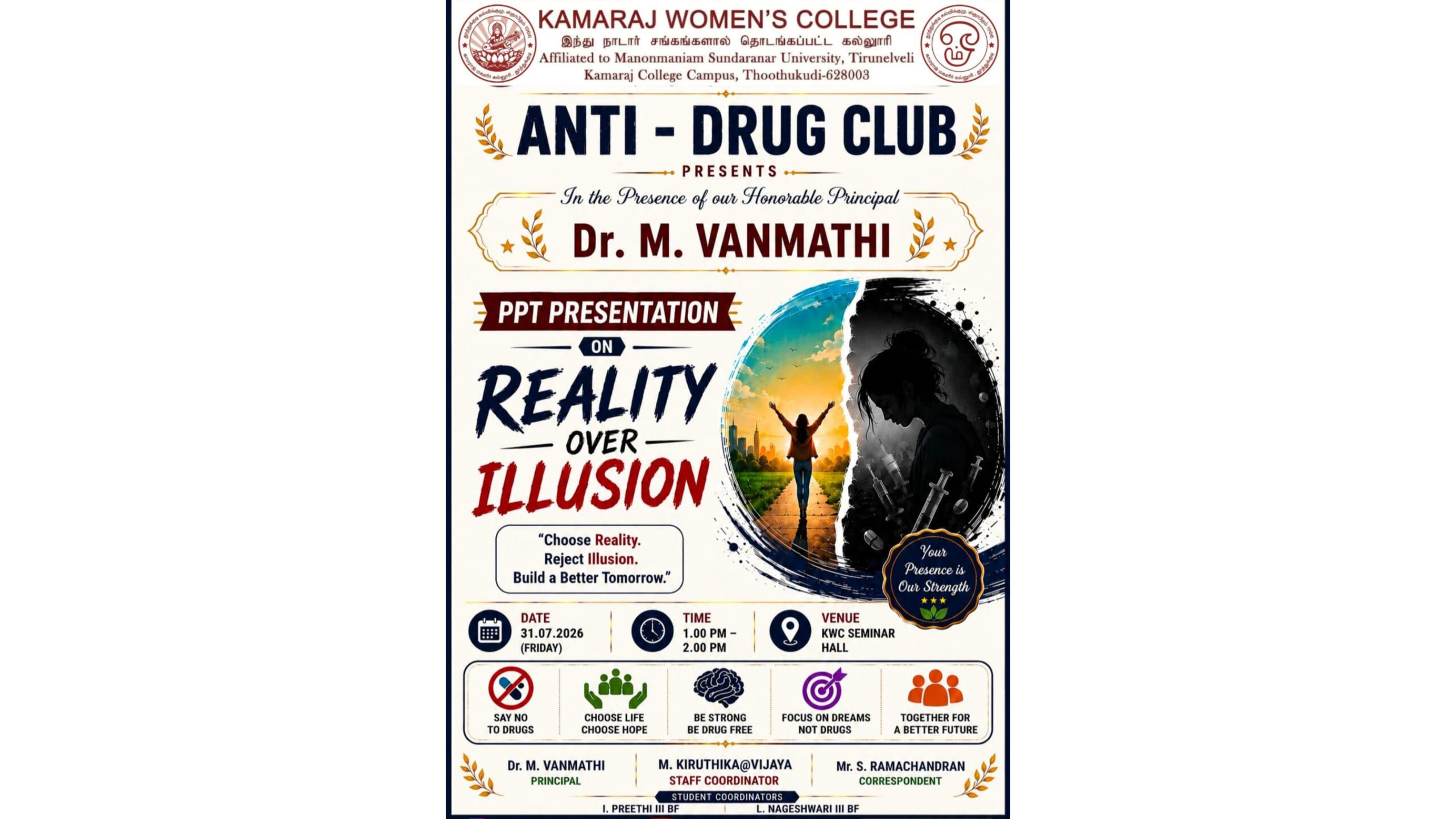 Reality Over Illusion PPT Programme