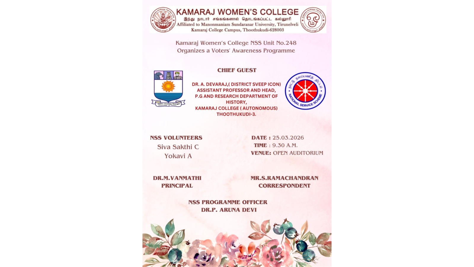 Voters Awareness Programme