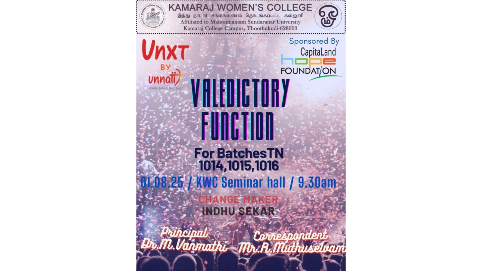 Unnati Valedictory Function